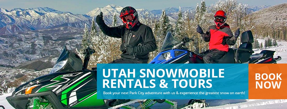 guided snowmobile tours utah